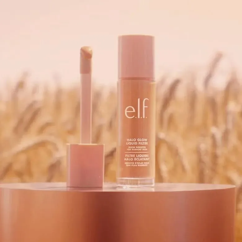 ELF Halo Glow Liquid Filter Liquid Foundation Complexion Looks Healthy and More Radiant Nature Suitable for Various Skin Types