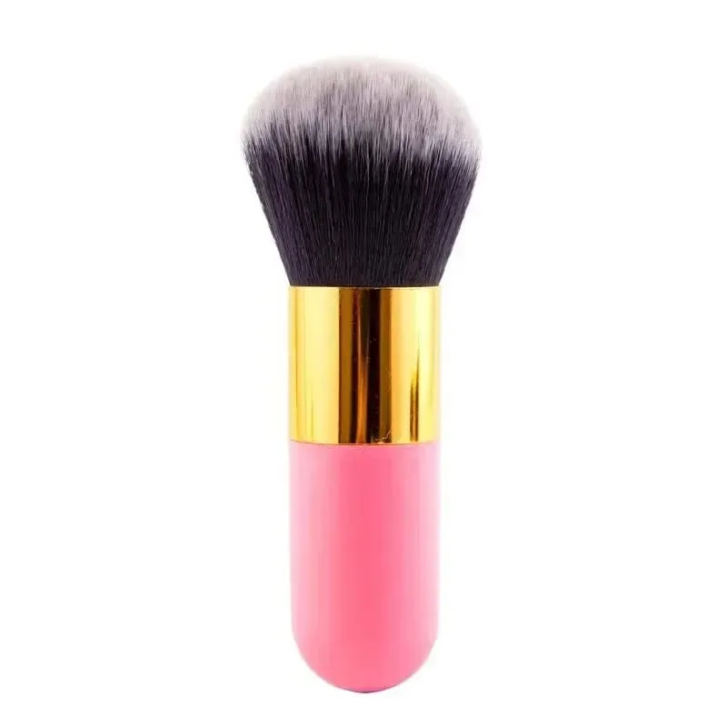 1 pc tamanho grande pincéis de maquiagem fundação pó rosto blush escova rosto macio blush grandes cosméticos fundação macia compõem ferramentas