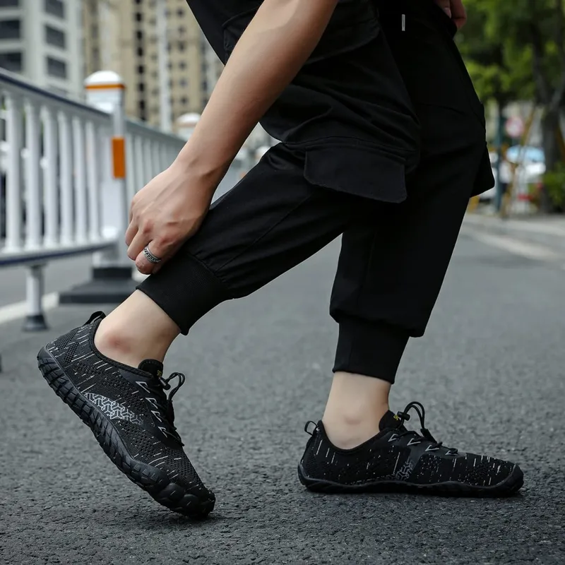 Homens trilha tênis de corrida minimalista descalço ampla largura ginásio treino fitness baixo zero gota tênis feminino esteira livre atlético