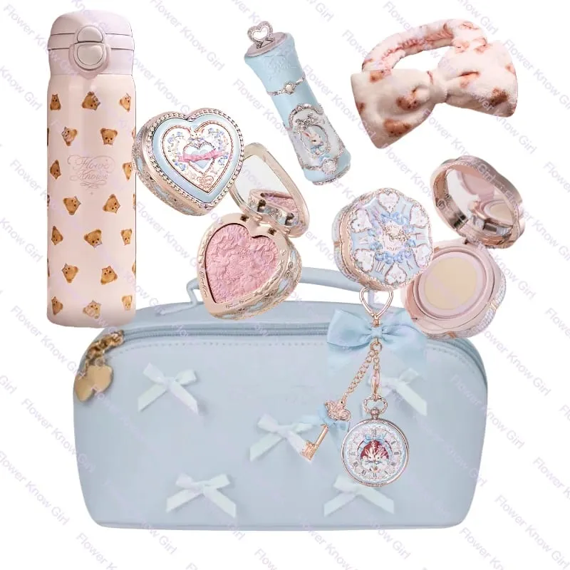 Flower Knows Bunny Garden All in One Makeup Gift Set Cushion Cream Lipstick Blush Thermos Cup for Complete Beauty Essentials — image 3