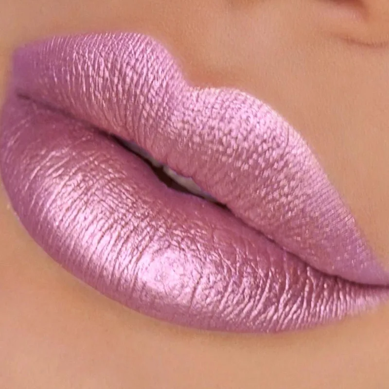 Batom metálico com glitter, acabamento hidratante, 19 cores, vermelho, rosa, brilhante, altamente pigmentado, lábios, maquiagem, presentes, cosmético, 1 peça