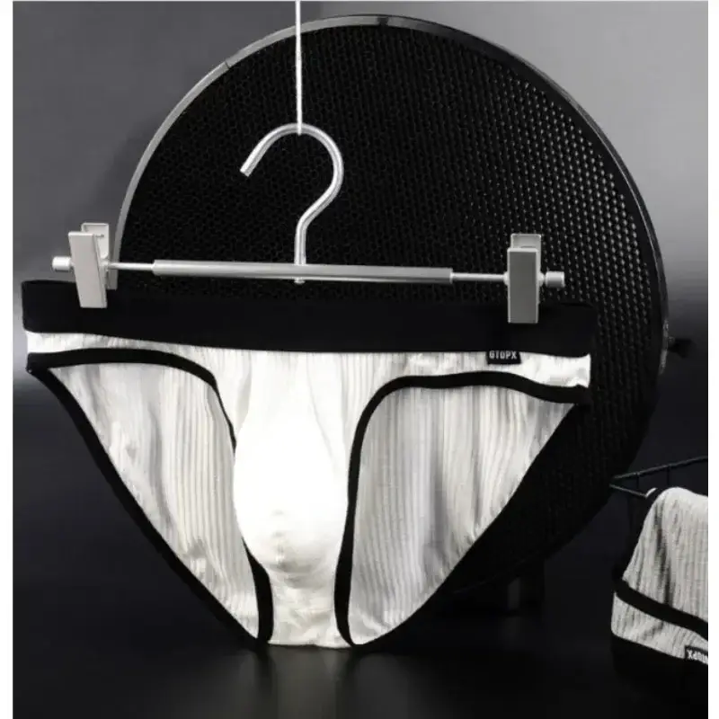 Underwear Mens Briefs U-Convex Pouch Breathable Moisture-Wicking Low Waist Sexy Underwear — image 3