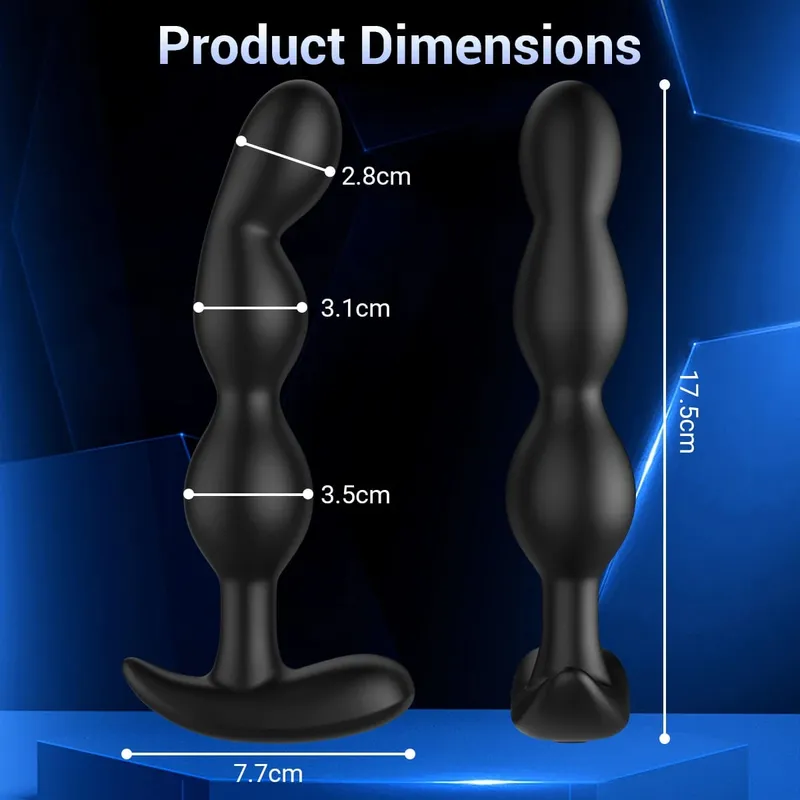 Plugue anal vibrador bluetooth para homens, massageador de próstata, controle remoto sem fio, brinquedos sexuais adultos para mulheres, homens, gays