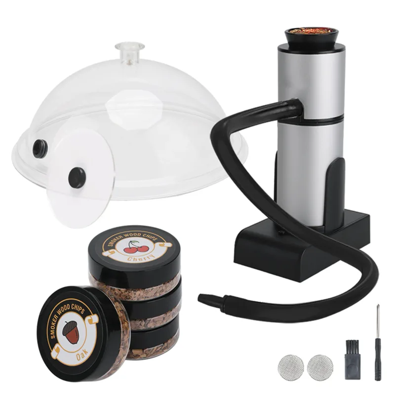 Arma de fumar infusor de fumaça portátil gerador de fumaça fria cozinha molecular alimentos carne fumante cozinhar ferramenta para churrasco grill