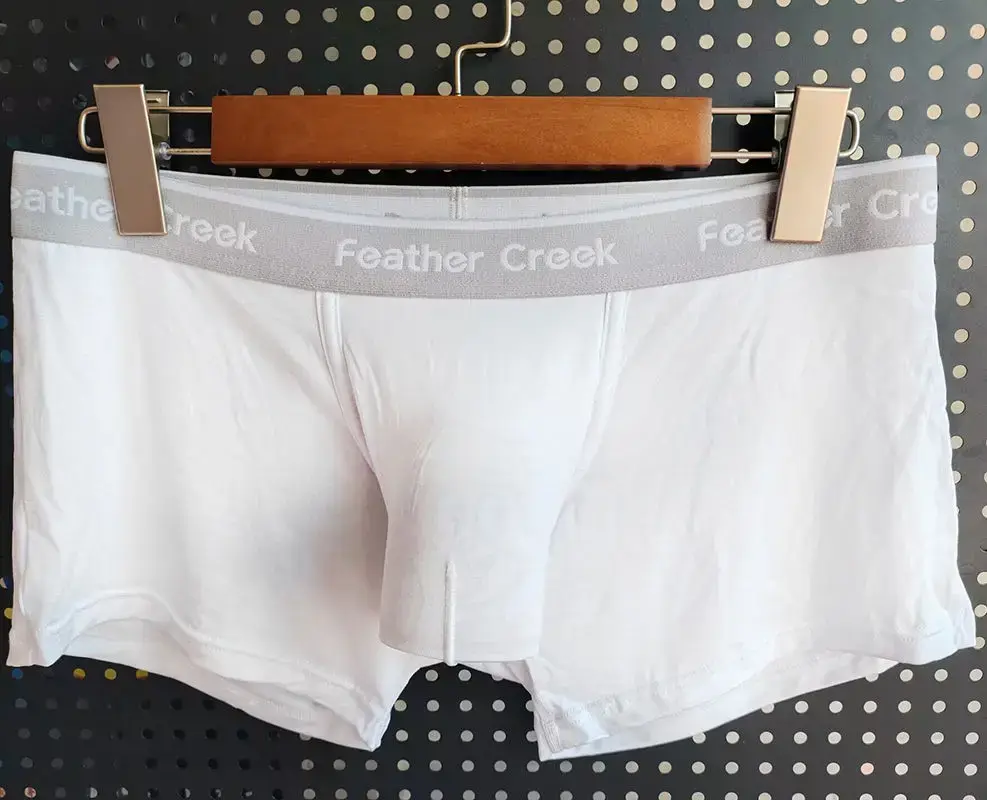 Man Bulge Pouch Underwears Super Big U-Concex Boxers Elastic Modal Crotch Pockets Lingerie Low Waist Briefs Enhancing Underpants