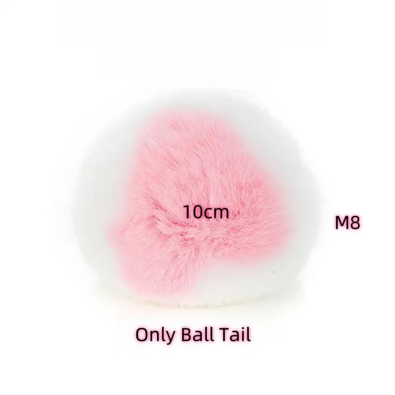 Pequeno silicone butt plug vibrador vaginal plug com destacável falso macio raposa coelho cauda para casal anal grânulo dilatador brinquedos sexuais