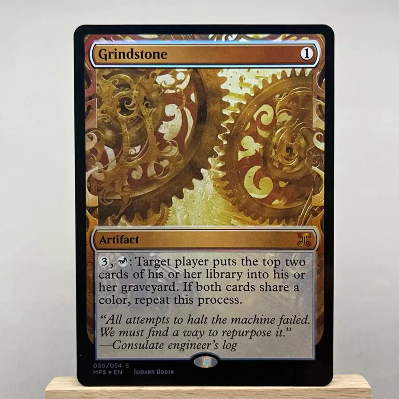 MPS FOIL2-01 TCG Cards for Home Play Proxy Sol Ring Mana Crypt Mox Opal the Mana Vault Chrome Mox Sword of