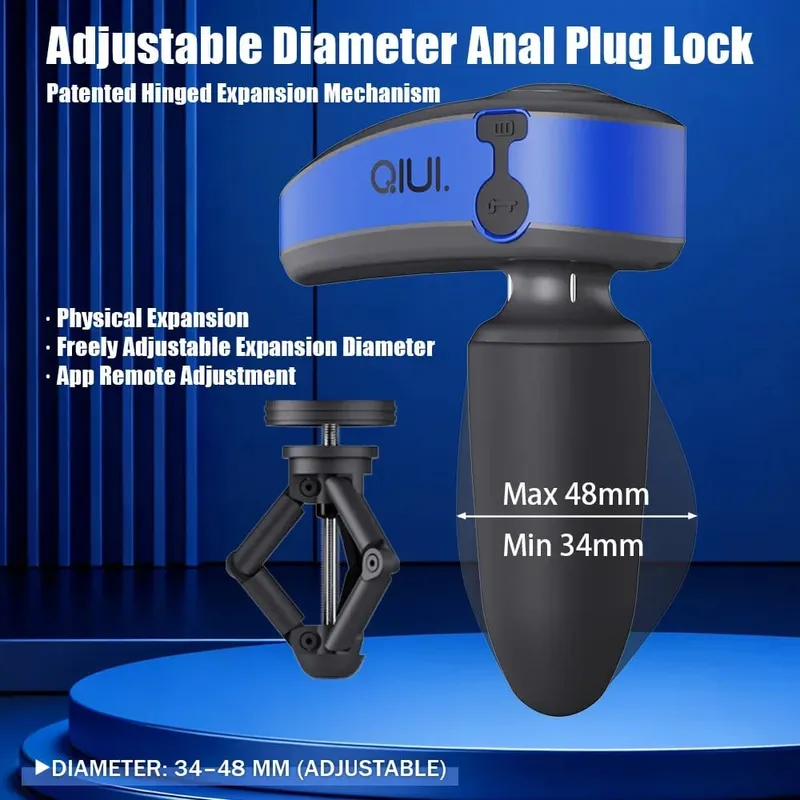 Plugue anal elétrico com controle remoto, plugue vibratório para bunda, expansão com diâmetro ajustável, bloqueio de plugue anal, brinquedos sexuais adultos
