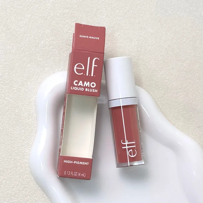 Promoção Especial Novo elf bubblegum-cereja manga-melancia hidratante duradouro brilho labial bálsamo labial e 8 cores creme blush cosméticos de marca