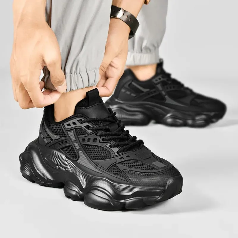 High Quality Walking Sneakers Men Large Size 48 Athletic Running Shoes For Men Black Platform Casual Basletball Sneakers Cool
