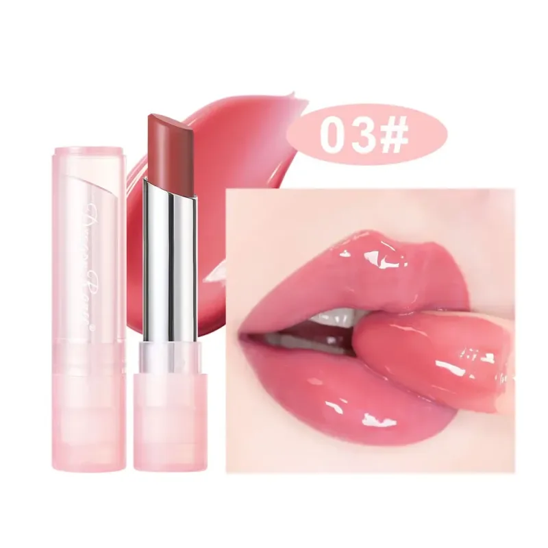Batom que muda de cor de temperatura, hidratante, coloração labial, gelatina nutritiva, bálsamo labial, mudança quente, maquiagem para mulheres