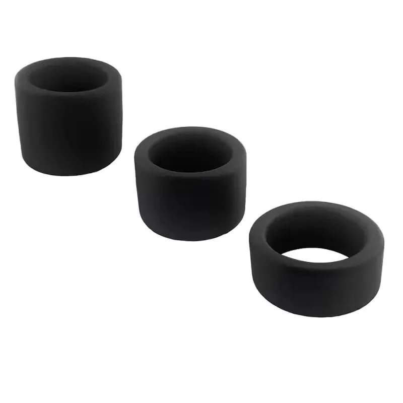 Male Silicone penis lock cock Ring bondage Erection Delay Ejaculation Reusable Enlargement ball Luminous stretcher Sex Toy Men