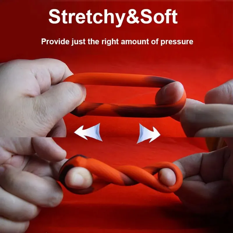 Delay Ejaculation Erection Penis Cock Ring Silicone Cockring Penisring Soft Ball Stretcher Stretching Sex Toys for Men