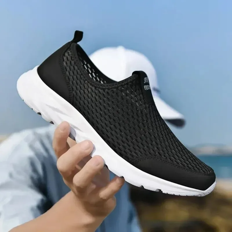 2026 nuove scarpe da uomo mocassini leggeri da passeggio traspiranti estivi comodi scarpe Casual da uomo Sneakers Zapatillas Hombre Plus