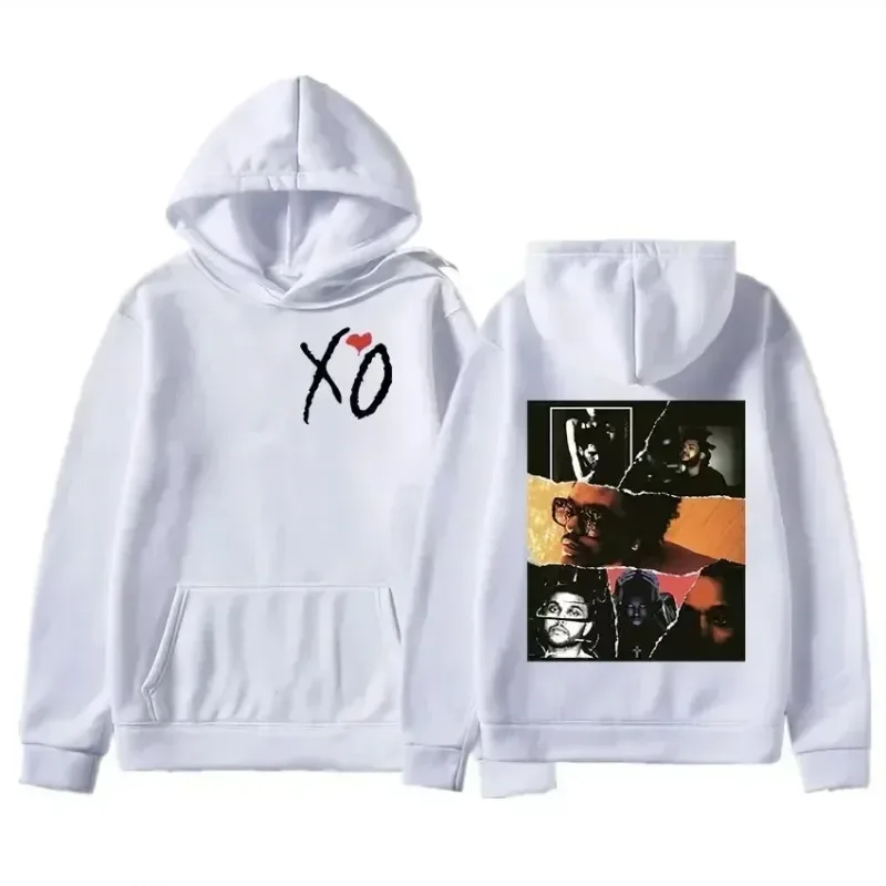 Retro The Weeknd Graphic Hoodie After Hours Til Dawn Oversized Sweatshirt Men's Women's Hip Hop Rock Hoodies Harajuku Streetwear