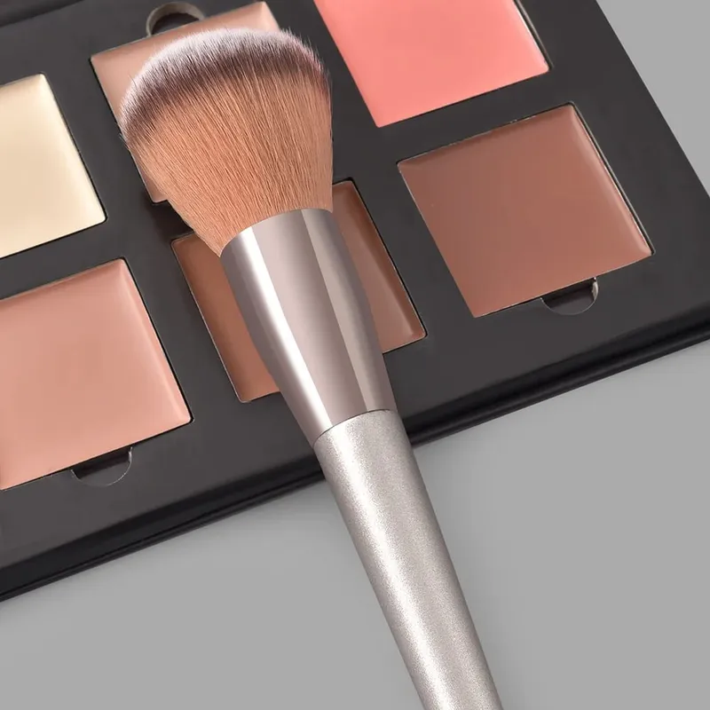 1pc grande pincel de maquiagem rosto bochecha contorno blush nariz fundação solto energia cosméticos compõem escovas ferramenta pó blush escova