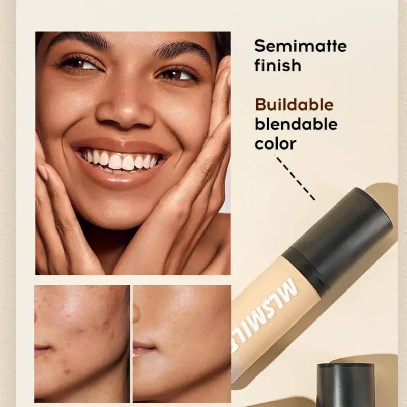 Professional Makeup Set For Flawless Base Oil Control Loose Powder Matte Primer Liquid Foundation Concealer Moisturizing Gift