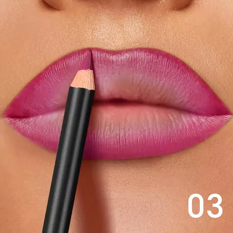 6-Color Waterproof Matte Lip Liner - Long-Lasting Non-Transfer Formula Matte Finish 6 Versatile Shades — image 10