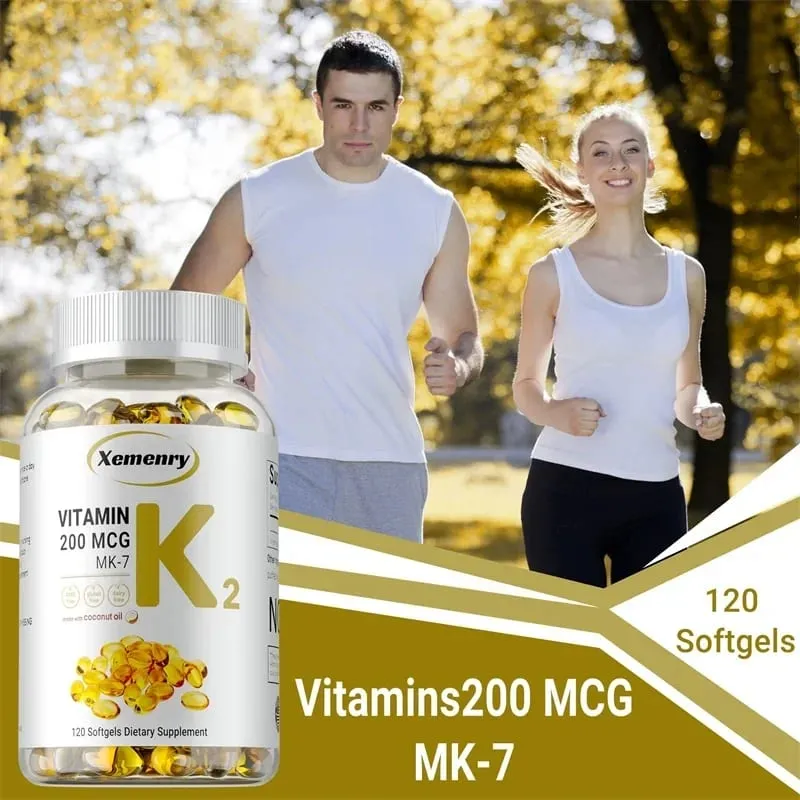Suplemento de vitamina K2 MK-7 - apoia a densidade óssea, dentes, pele, coração, saúde e imunidade — image 5
