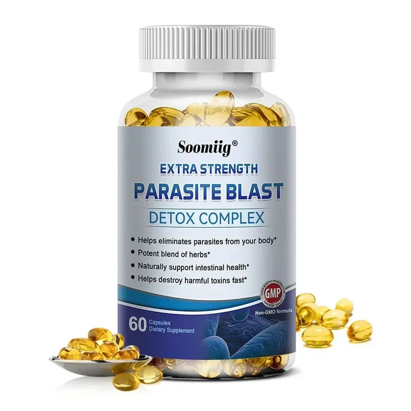Parasite Blast - Bowel Cleansing Supplement Digestive Health Immune Health Parasite Removal and Improve Digestion