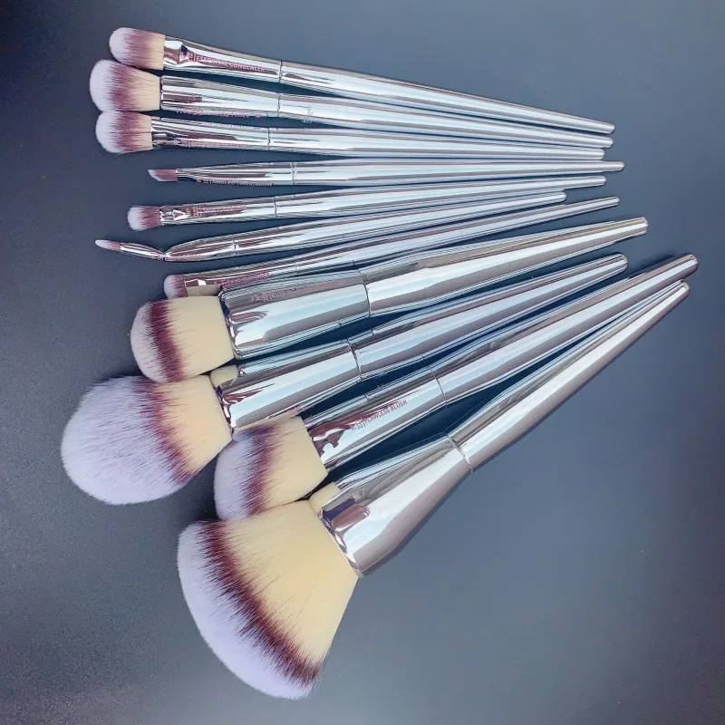 1 peça pincéis de maquiagem pro pó ângulo blush corretivo essencial em todo o lado sombra de olho mancha gel forro sobrancelha pincel de maquiagem