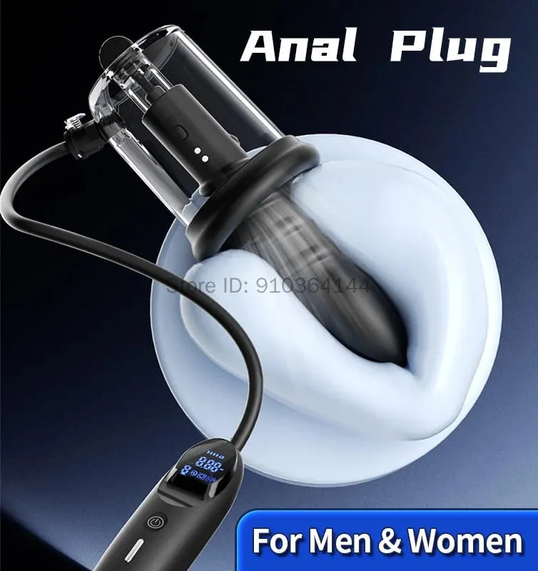 Vibração elétrica sucção ânus rosebud bomba vibratória butt plug vácuo otário massageador de próstata masculino brinquedos sexuais anal para homens ferramenta