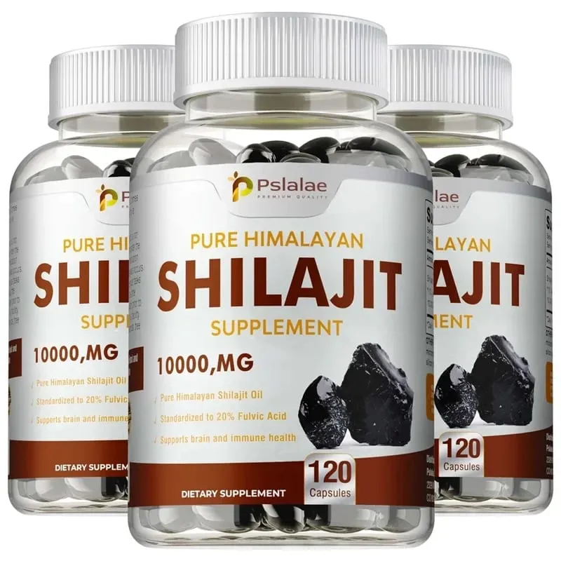 Suplemento mineral Shilajit de alta pureza 100% - melhora o desempenho, alivia o estresse, melhora o humor, aumenta o tamanho masculino, não OGM — image 8