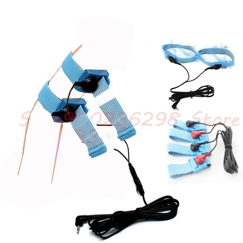 Taser anel de choque elétrico masculino masturbar estimular a ereção do pênis brinquedo sexual em gay e-stim massagem bondage pênis escroto cockring