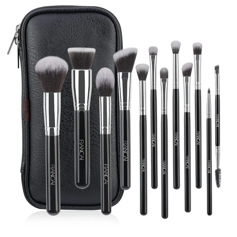 Professional Gift Box 12 Pieces Makeup Brushes Kit Face Eye Beauty Brushes For Foundation Conceal Eyeshadow Contour Brush