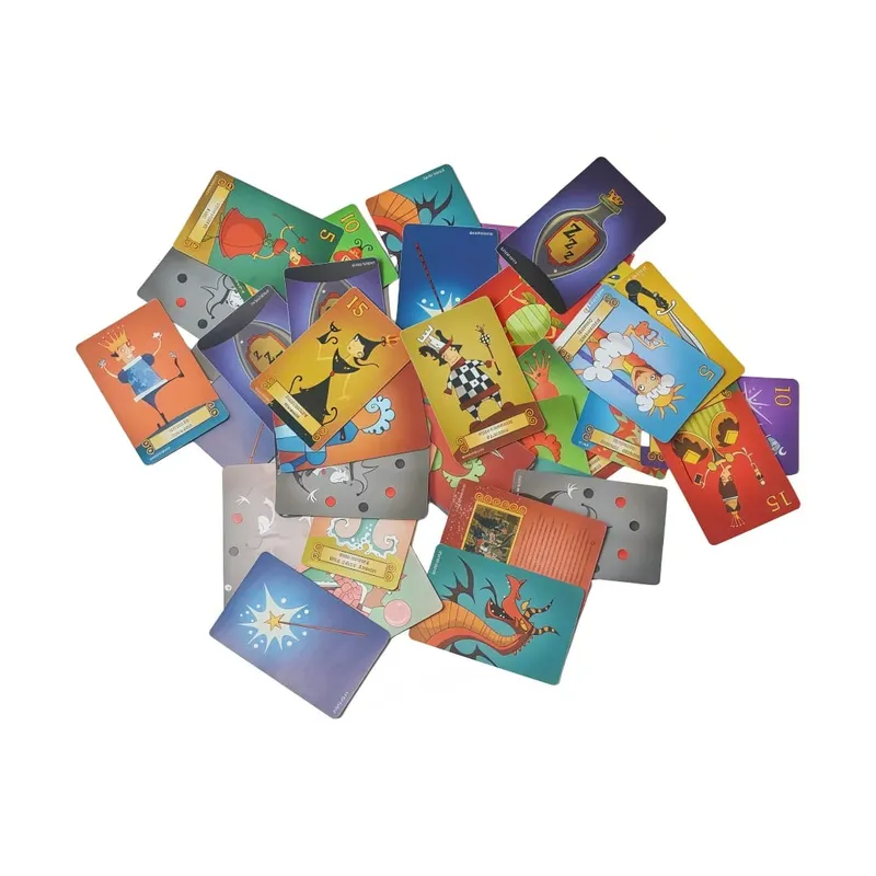 "Bela Adormecida" Versão russa Jogo de cartas de festa em ritmo acelerado adequado para famílias e adolescentes - Jogo de tabuleiro de mesa interativo Material de papel durável Ideal como presente de feriado (as cores podem variar ligeiramente) — image 5