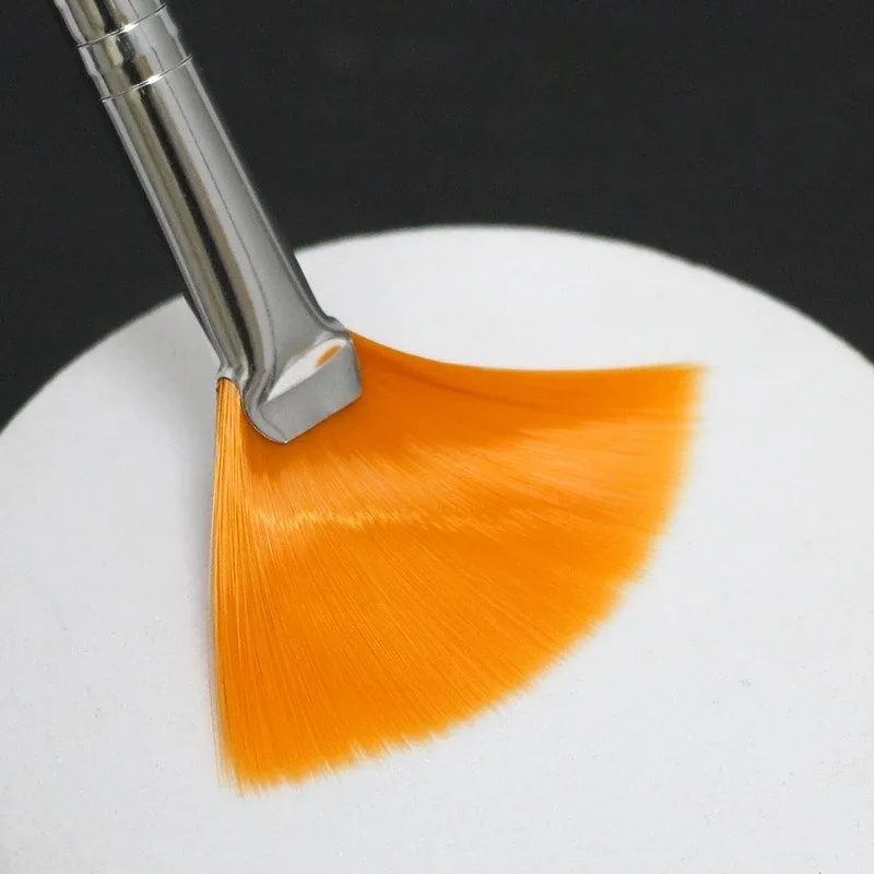 3 pçs pincéis faciais práticos fã maquiagem blush pincéis macios portátil máscara escovas ferramentas cosméticas para mulheres senhoras meninas