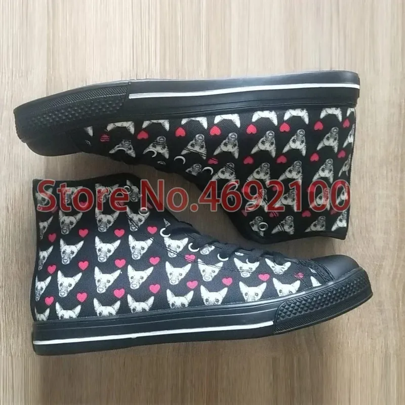 Custom Shoes Customized Plus Size 48 47 Logo Image Men High Low Top Canvas Shoes Sneakers Ladies Unisex Dropshipping