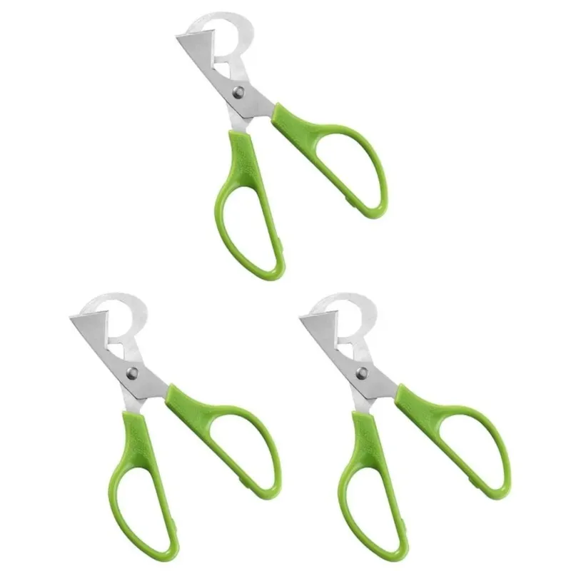 1-20PCS Stainless Steel Quail Egg Scissors Egg Shell Cutter Opener - High Quality Steel Blades Brand New Durable Egg Slicer Tool