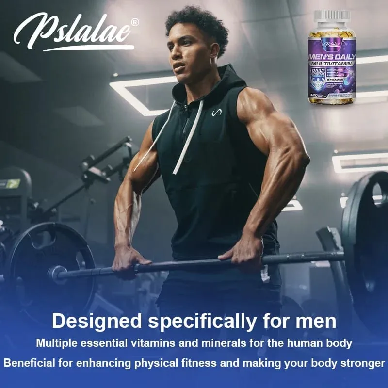 Men's Multivitamin Supplement - Enhance Immunity Boost Energy and Endurance Promote Overall Health