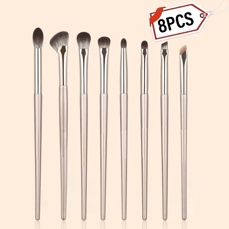 5/8/10/13/15 pçs pincéis de maquiagem profissional conjunto de ferramentas de ouro compõem kits de ferramentas de escova para sombra delineador pincéis cosméticos — image 8