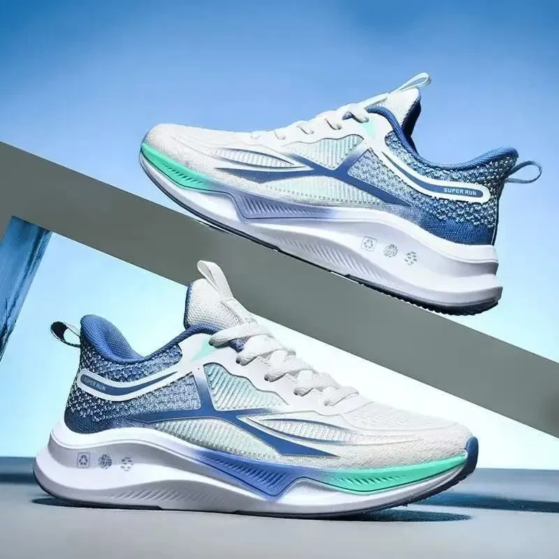 Novo tênis de corrida verão novo teste físico estudantes do ensino médio rebote amortecimento tênis masculino tenis masculino