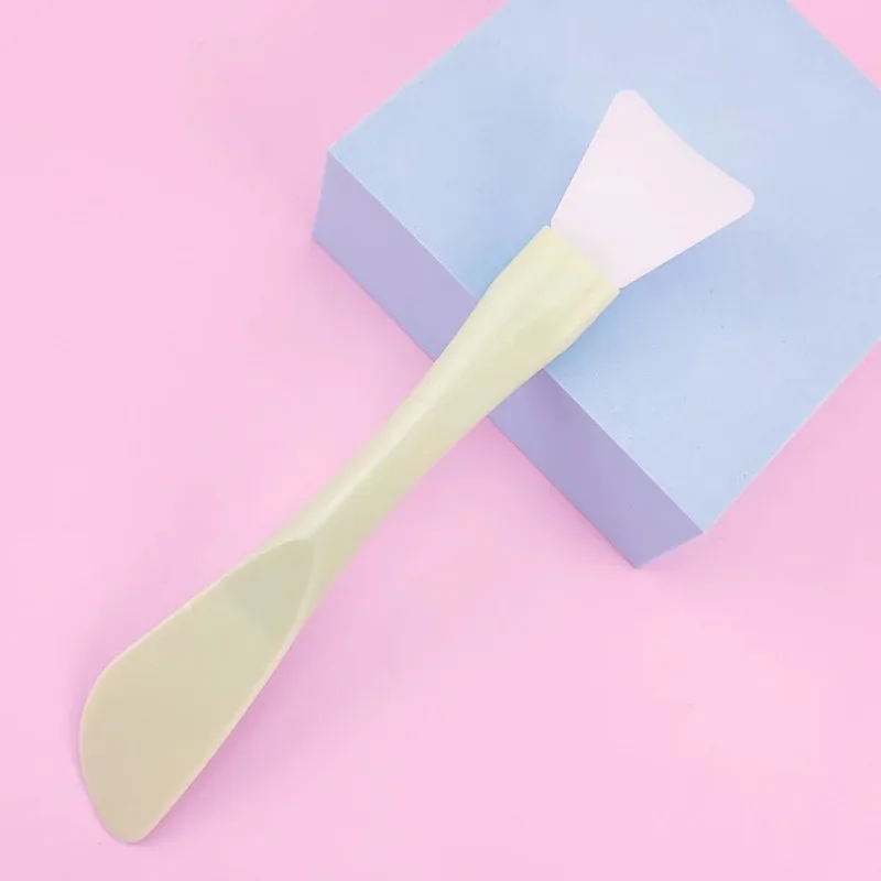 Atacado silicone máscara de cabeça facial escova escovas macias maquiagem integrada dupla utilização escova de filme de lama diy filme ajustando ferramenta de beleza