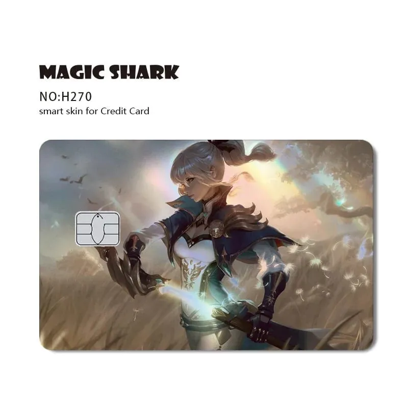 2026 New Cute Holographic Mouse Cat No Fade Laser Reflective Front Skin Cover Skin Sticker for Credit Card Debit Bank Card