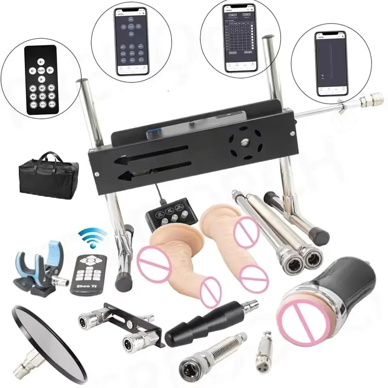 200W Powerful Sex Machine F21S APP/Wireless/Wired Control with Dildo Attachments for Women Men Automatic Masturbation Sex Toys