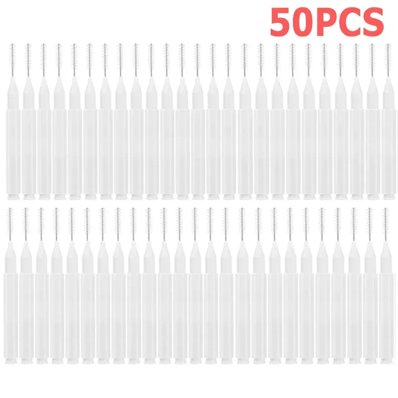 Portátil mini escova de sobrancelha 20/50 pçs sobrancelha perm escovas descartáveis ​​dobráveis ​​micro cílios sobrancelha levantamento escovas aplicadores ferramentas