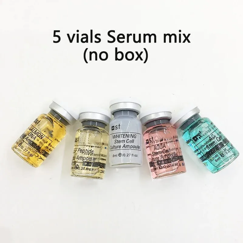 Coreia rosto 8ml clareamento bb creme iniciante starter kit niacinamida/peptídeo rugas-combate bb creme cuidados com a pele soro beleza