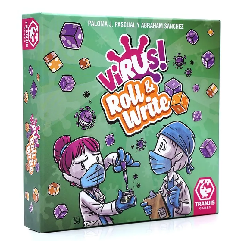 Virus roll & write Un divertidisimo — image 1