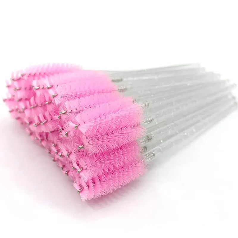 Escovas descartáveis para cílios, cabo de diamante de cristal, escova para cílios, varinhas para rímel, suprimentos para extensão de cílios, ferramentas de maquiagem — image 5