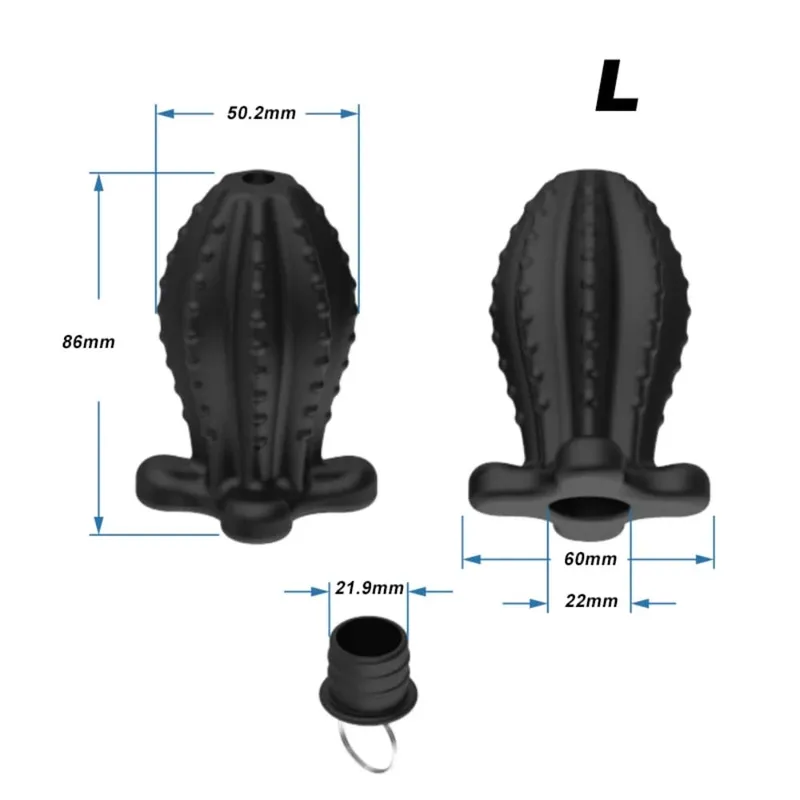 4 Sizes Silicone Butt Anal Plug Anus Tunnel Vaginal Anchor Shower Enema Dilatador Dildos Bdsm Toy Women Men Masturbator Sex Toys