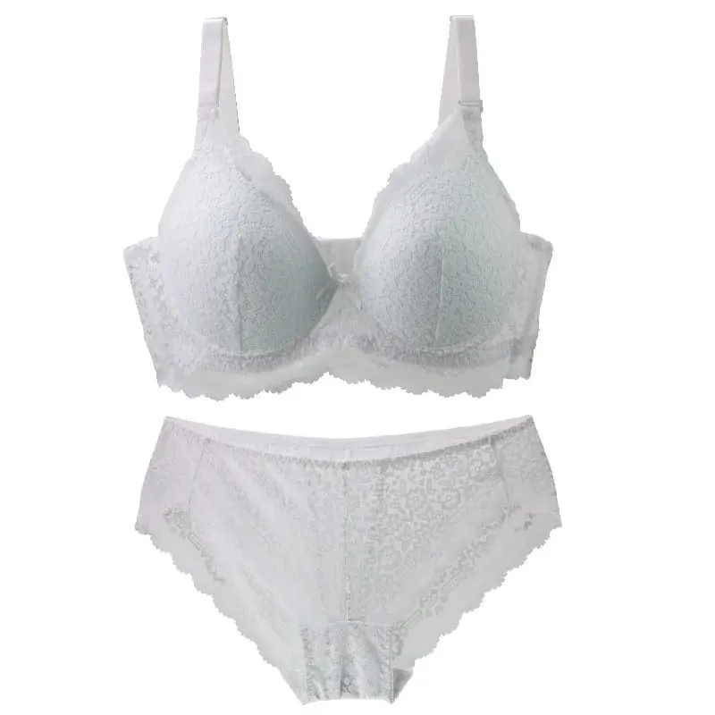 2027New Thin Mode Push Up Bra Sets 34/75 36/80 38/85 40/90 42/95 44/100 BCDE Underwear For Women Lingerie