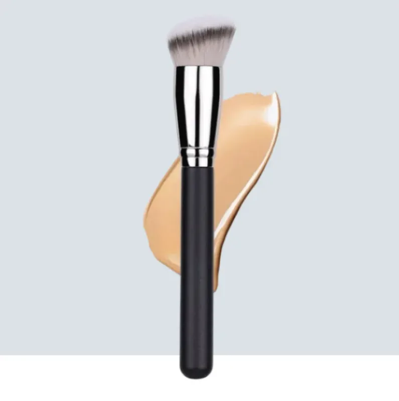 Pincel de maquiagem-escova de corretivo de base premium contorno blush pincéis impecáveis ​​sob os olhos denso rosto pincel de maquiagem para misturar