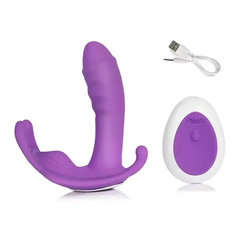 遙控兔子震動器穿戴內褲假陽具震動按摩陰蒂刺激器女性自慰性玩具女式