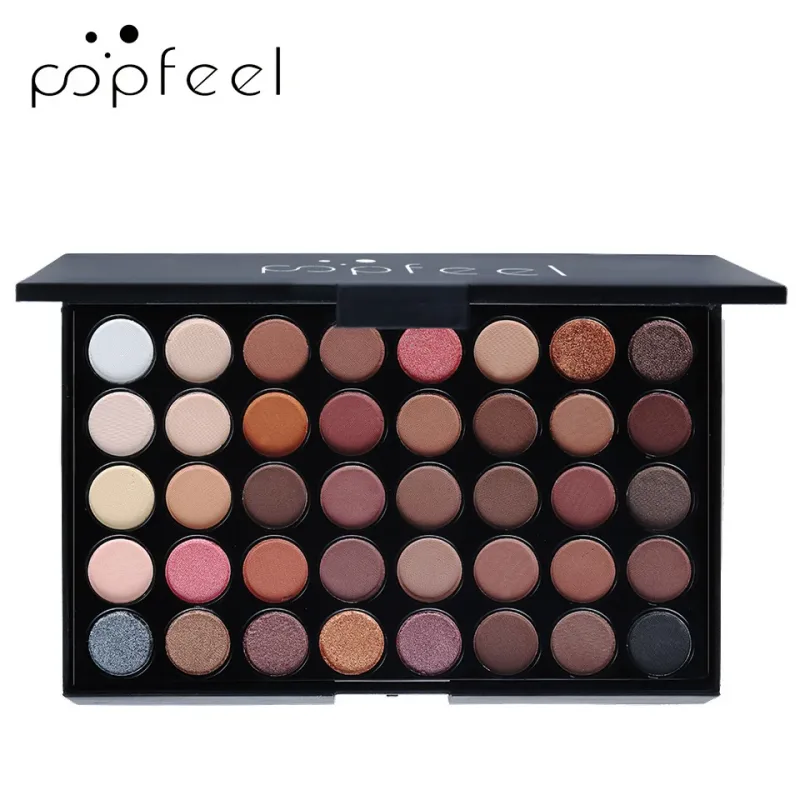 Kit Kosmetik Serbuk Palet Kalis Air Matte Glitter Eyeliner Pensil Kening Pen Maskara Berus Solek Kosmetik Mata — image 9