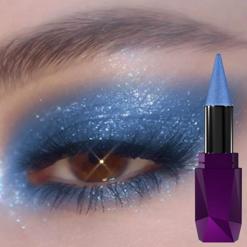 25 kleuren 1 ST Parel Oogschaduw Stick Waterdicht Langdurig Glitter & Matte Kleur Oogschaduw Make-up Gezicht Hoogtepunt Cosmetica Cadeau