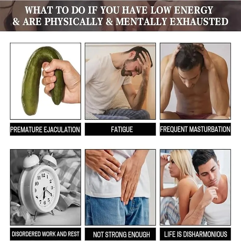 Suplemento de força extra com extrato de epimedium e panax ginseng Suplemento masculino que melhora os níveis de energia masculina — image 3